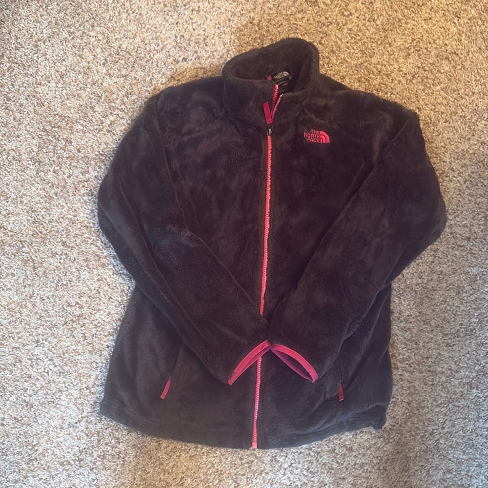 North face girls fleece jacket